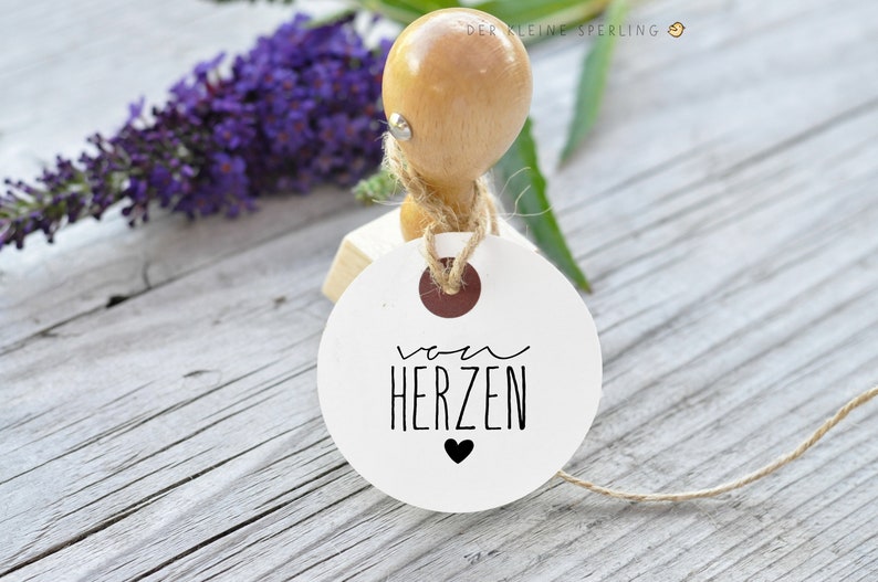 Stempel von HERZEN, Stempel Hochzeit Einladung, Geburtstag Deko, Geschenk Freundin, Valentinstag Bild 2