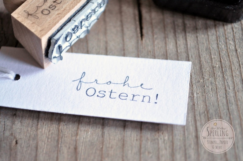 Stempel Ostern, frohe Ostern Bild 2