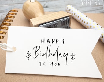 Stempel HAPPY Birthday TO YOU | Geburtstag Party