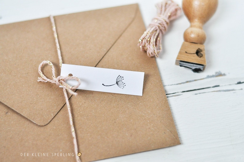 Stempel Pusteblume, Stempel Hochzeit image 1