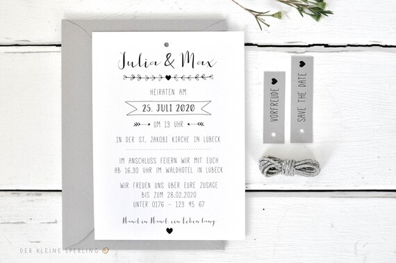 Stempel Hochzeitseinladung Stempel Hochzeit Etsy