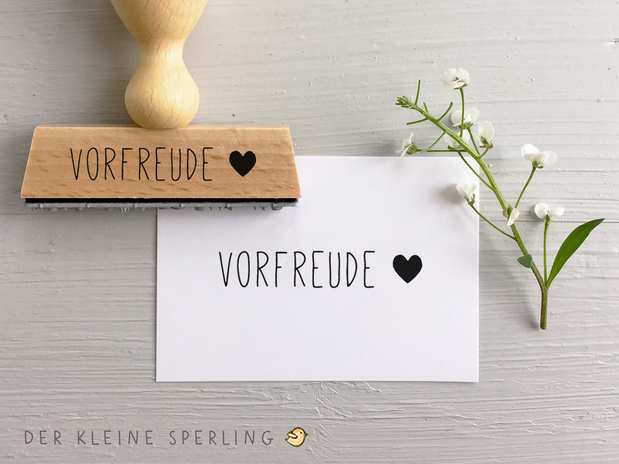 Stempel VORFREUDE Stempel Hochzeit Mit Herz Etsy