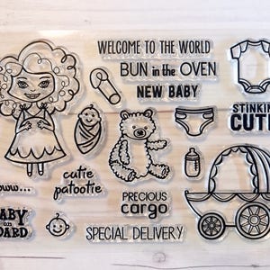 pregnancy planner, pregnancy stamps, baby shower cards, baby stamps, baby journal, baby scrapbook, baby project life, pregnancy journal