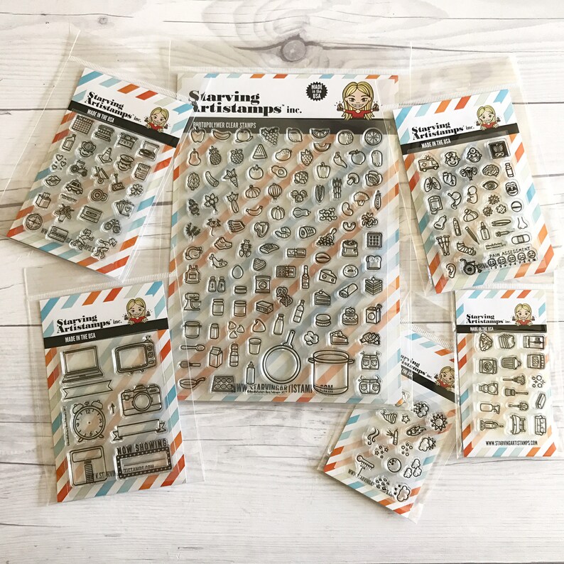 Planner Stamps Planner Stamp Sets Bullet Journal Stamps Etsy