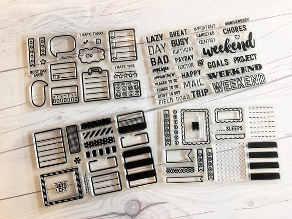 Planner Stamps Planner Label Stamps Bullet Journal Stamps Bills Due Habit Tracker Stamp Half Box Full Box Weekend Label Bundle Planner Stamps Planner Label Stamps Bullet Journal Stamps Bills Due Habit Tracker Stamp Half Box Full Box Weekend Label Bundle