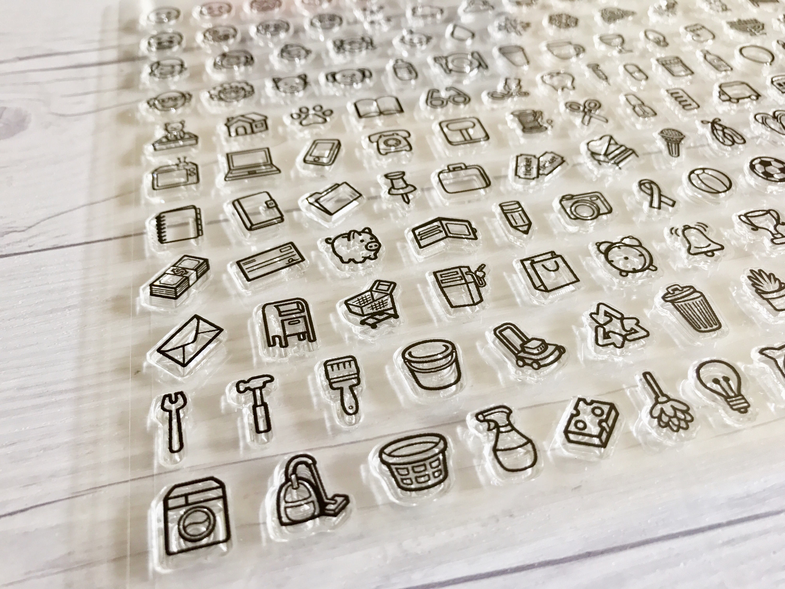 Planner Stamps Planner Stamp Sets Bullet Journal Stamps Etsy Australia