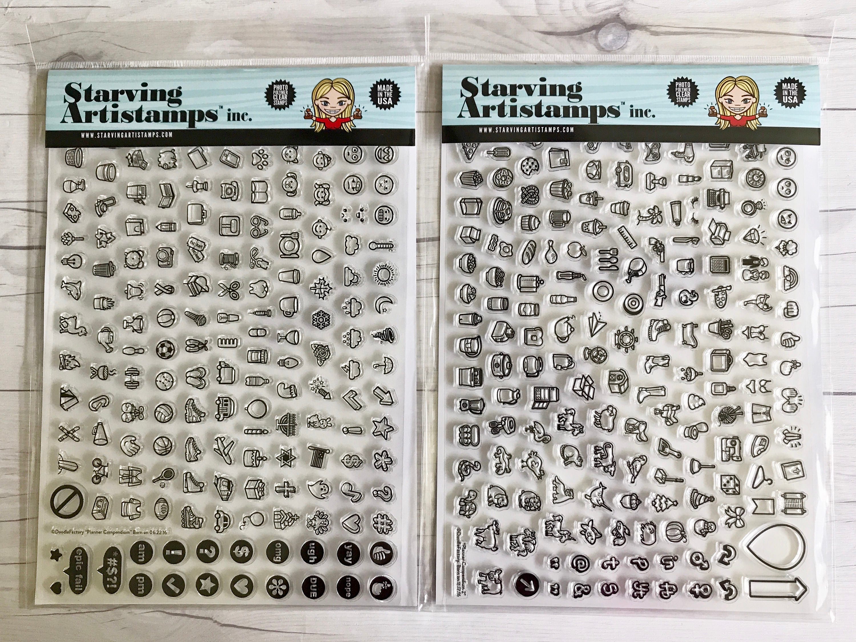 Planner stamps planner stamp sets planner stamps planner Etsy