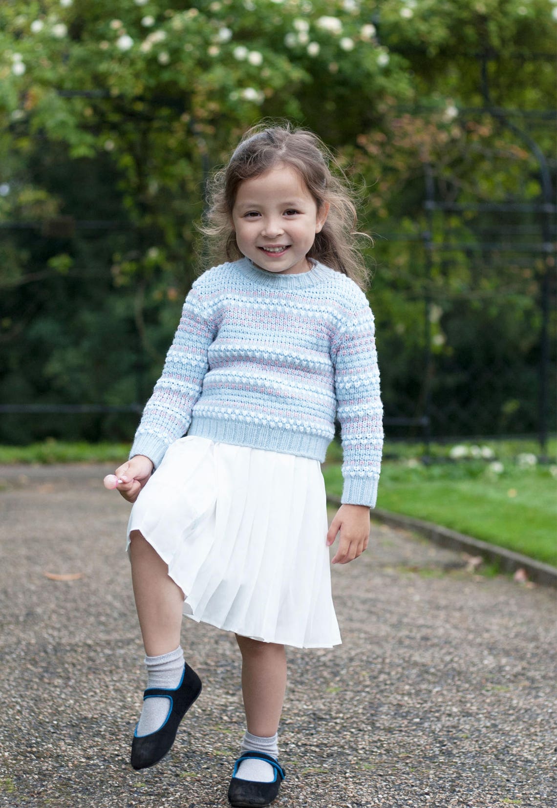 Children's, Kids Stripe Knit Jumper Girls 17 Years Merino Wool Etsy