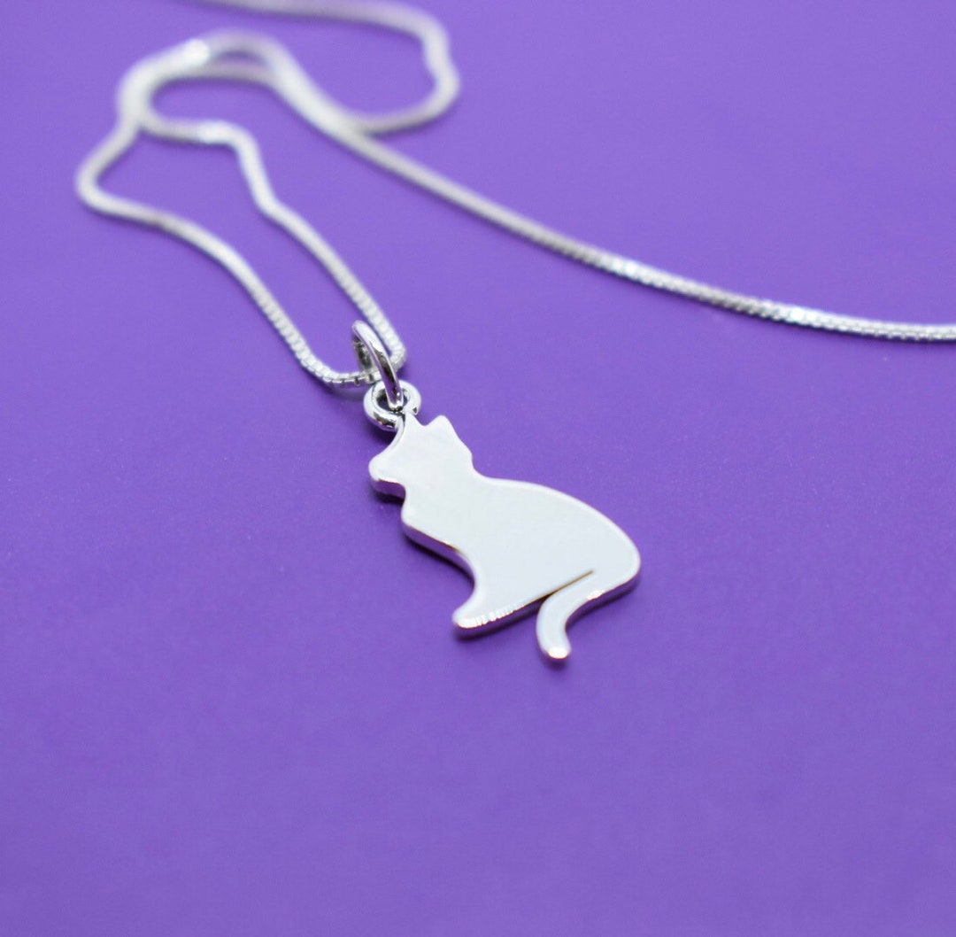 Pet Memorial Gift cat Mom Cat Lady Pet Loss Gifts Necklace Kitten Cat