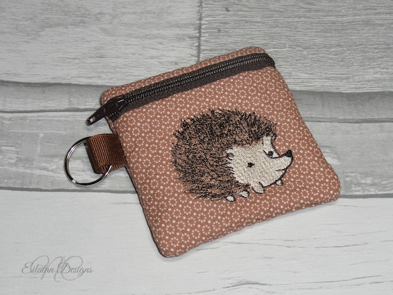 Darling hedgehog change purse