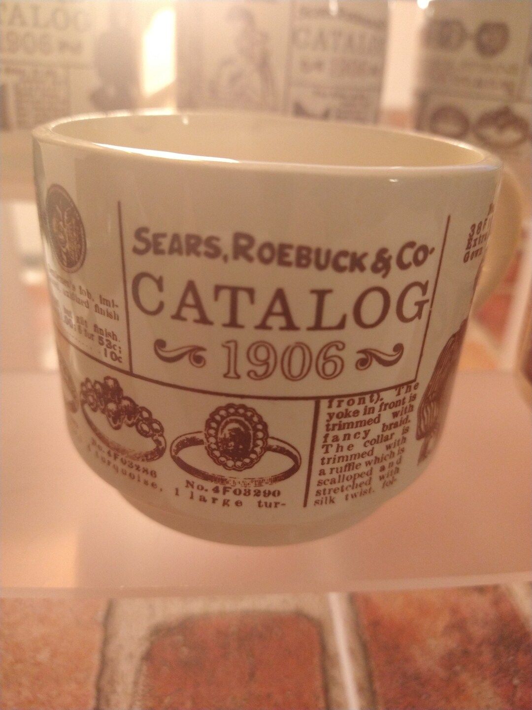 Sears & Co. 1906 Catalog Mugs Free Shipping Continental US Etsy