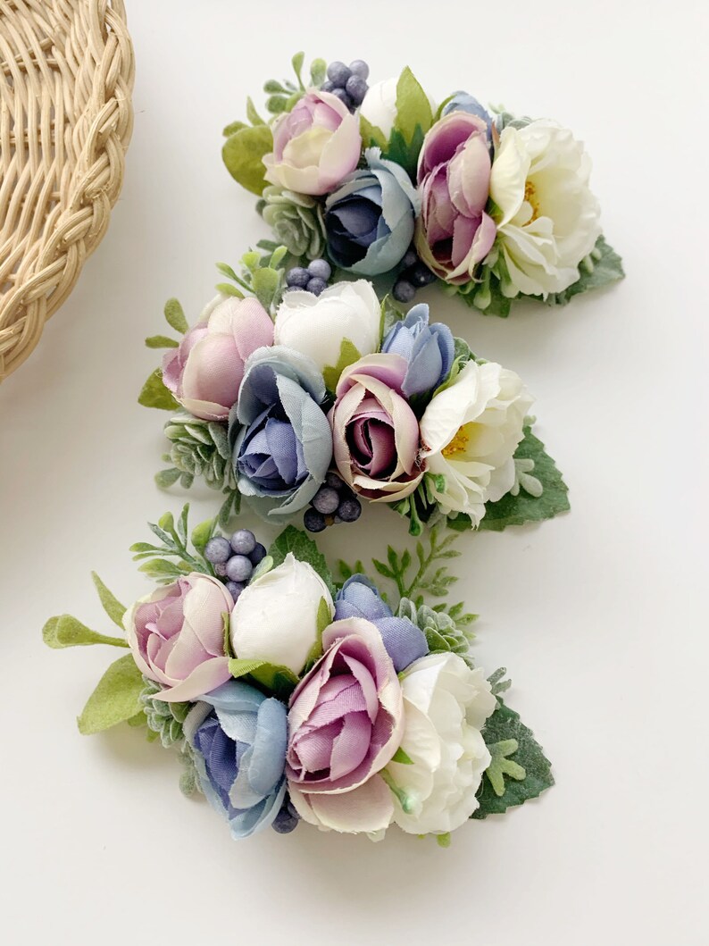 Lavender Floral Crown Girls Spring Floral Crown Girls Flower Crown Toddler Floral Crown Newborn Flower Crown Baby Flower Headband