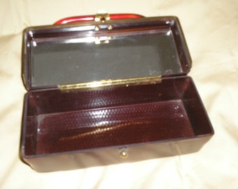 Vintage Dorset Rex Fifth Avenue Cherry Tortoise Shell Lucite