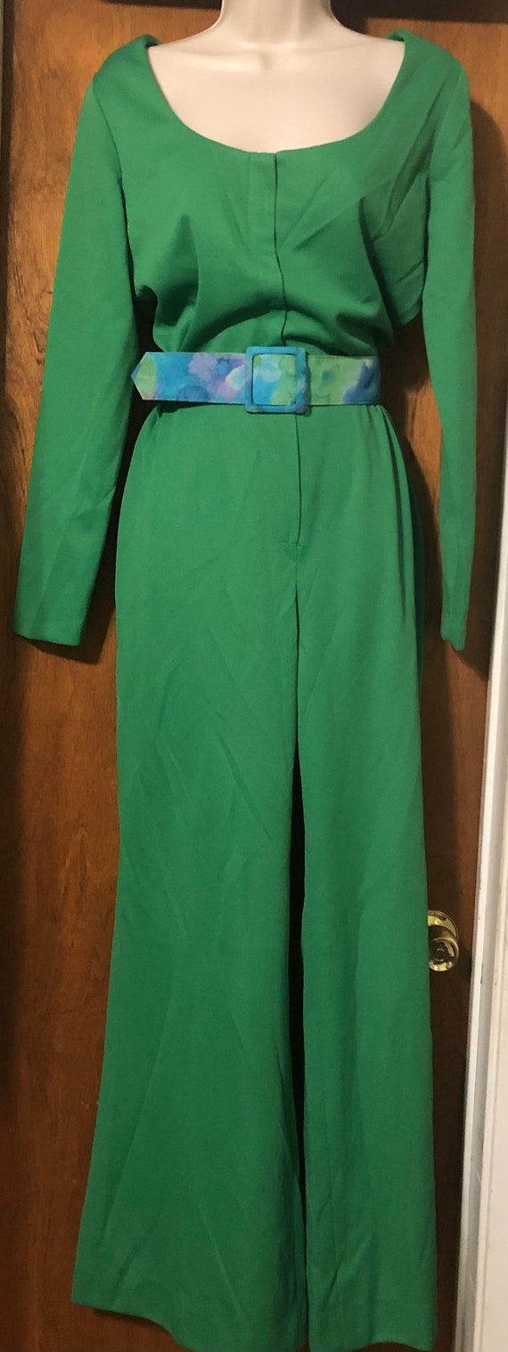 1970s Alfred Shaheen Wide Leg Jumpsuit - image 3