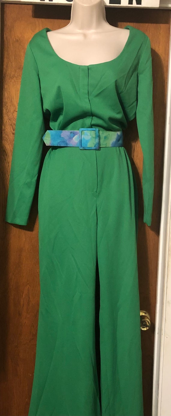 1970s Alfred Shaheen Wide Leg Jumpsuit - image 1