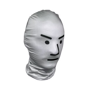 NPC Mask Angry image 2