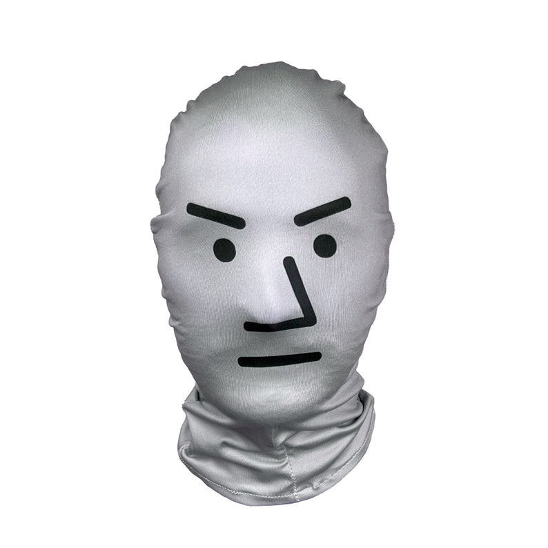 NPC Mask Angry image 1