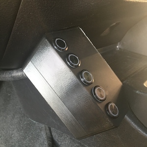 Custom 5-Switch panel for center console (includes switches)