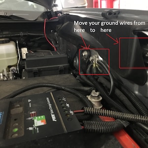 Hidden negative bus bar mount for 2016+ Toyota Tacoma (no drilling required)