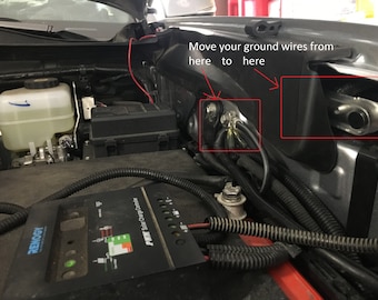 Hidden negative bus bar mount for 2016+ Toyota Tacoma (no drilling required)