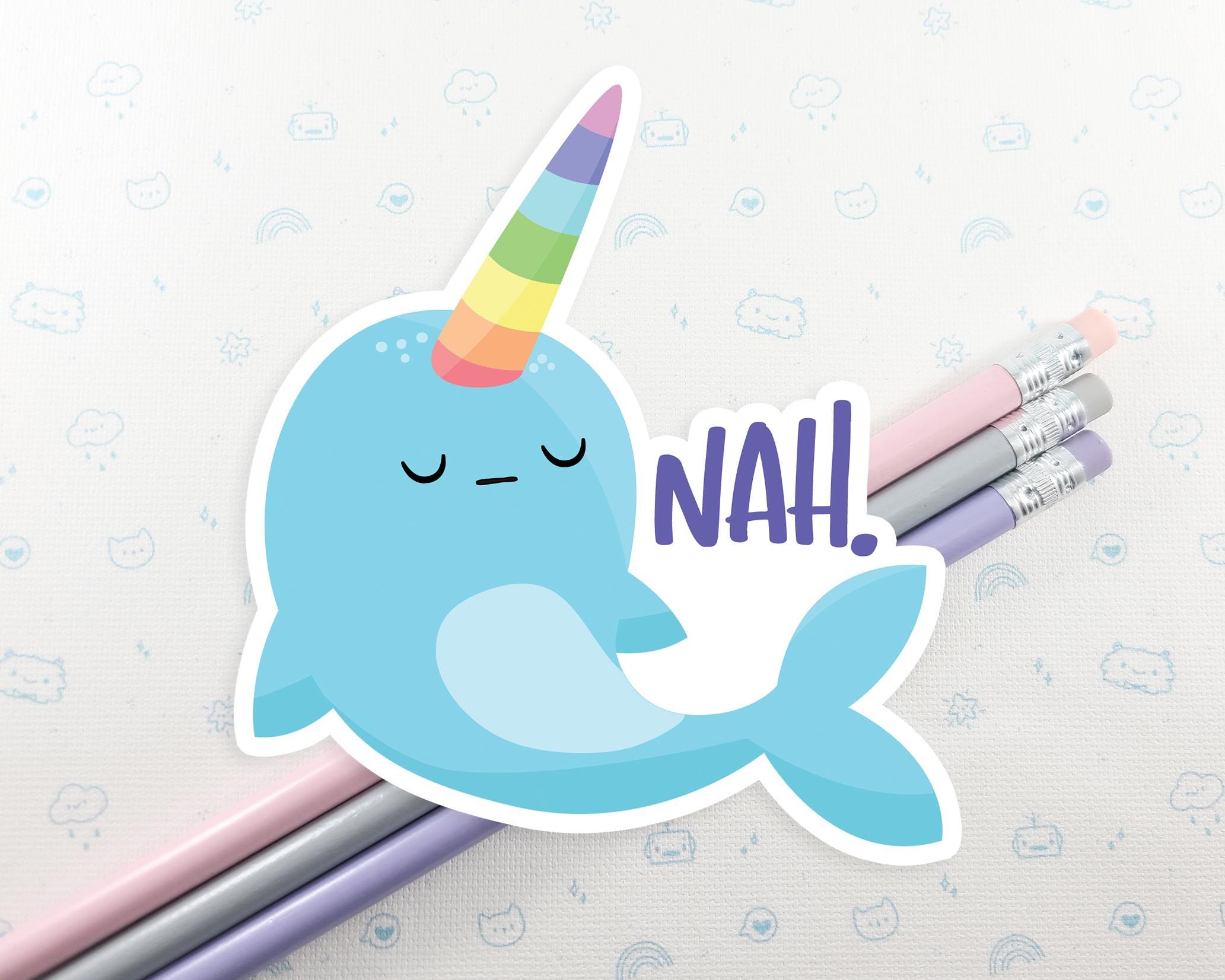Teal Narwhal 