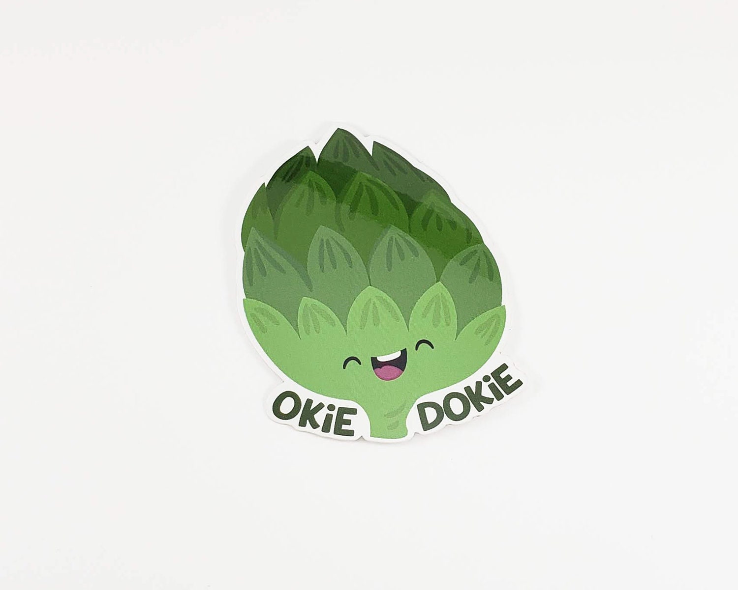 Artichoke Sticker, Vinyl Stickers, Laptop Decal, Artichoke Gift