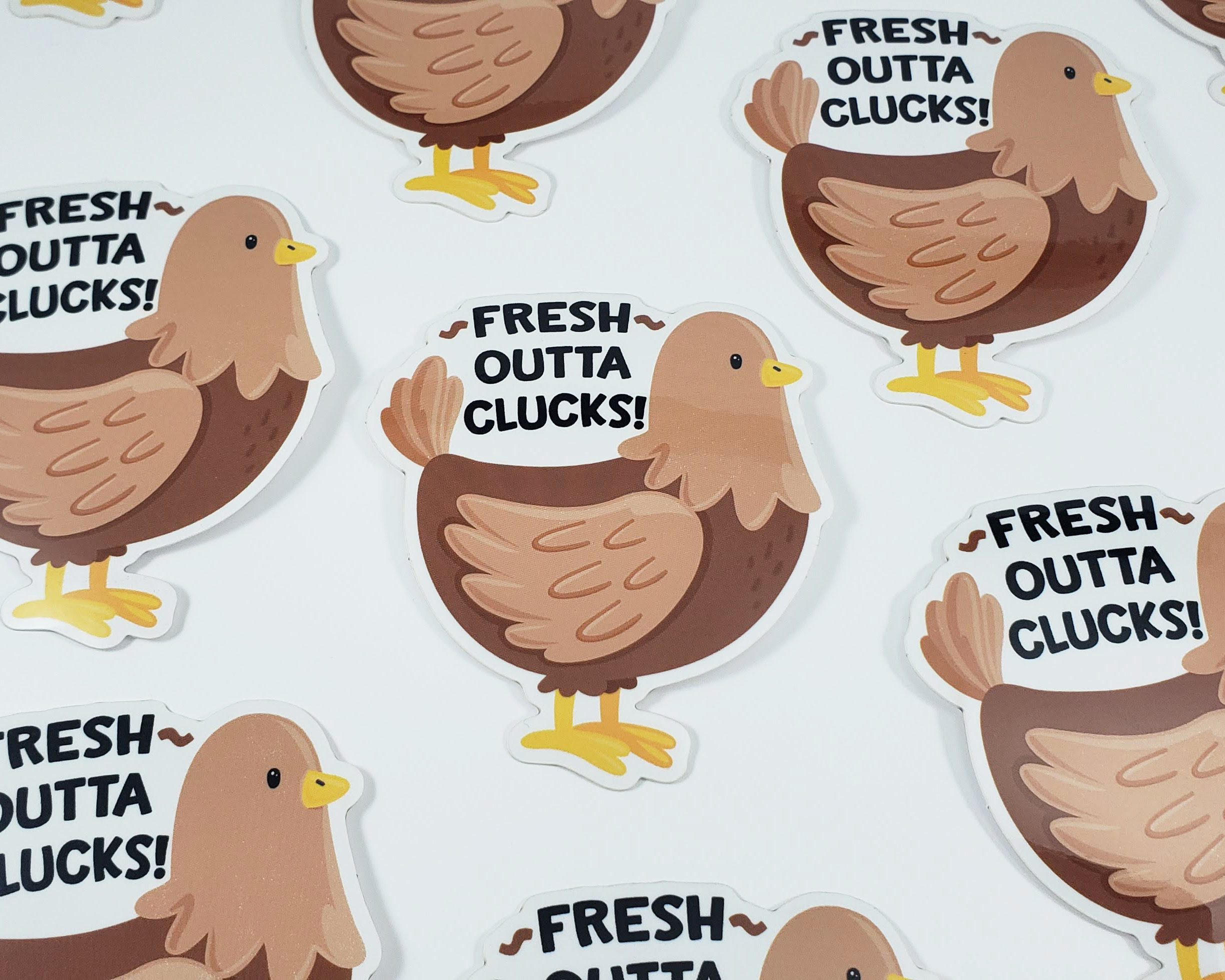 Chicken Sticker S0046 Vinyl Stickers Laptop Decal Chicken | Etsy