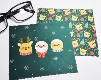 Christmas Friends Screen Cleaner, Lens Cloth, Glass Wipes
