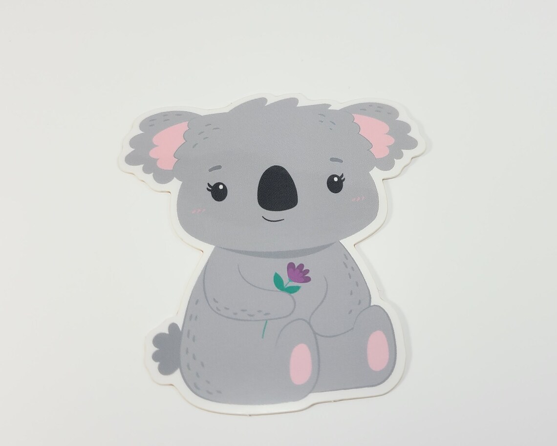 Koala Sticker S0078 Vinyl Sticker Laptop Decal Koala Gift Etsy