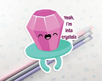 Candy Ring Sticker, Vinyl Stickers, Laptop Decal, Gift for Her, Cute Sticker, Candy Sticker, Cute Ring Crystals