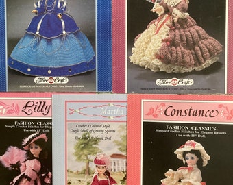 Bed Doll Belles Crochet Pattern Booklet by Annie's Attic