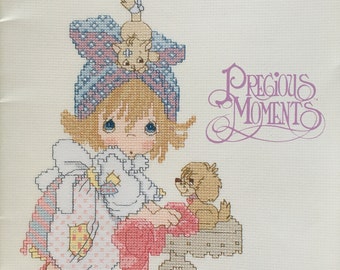 Vintage Precious Moments Cross Stitch Pattern Book PM33 ... This Is Your Day To Shine