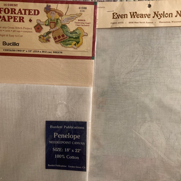 Perforated Paper Etsy