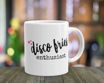 New Jersey disco fries mug | NJ diner | New Jersey gifts | shore | funny | gifts under 20 | gifts under 15 | pork roll