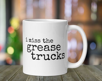 Rutgers mug | NJ grease trucks alumni | New Jersey  | hometown | university college gift | new job | gifts under 20 | gifts under 15