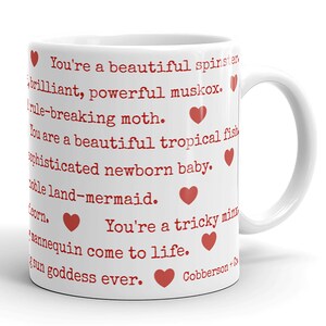 Galentine's Day mug compliments Best Friends Valentine's Day Mother's Day Bridesmaid Gift galentines gift image 2