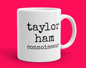 Taylor ham NJ connoisseur mug | New Jersey | funny | gifts under 20 | gifts under 15 | pork roll | TECSPK