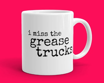 Rutgers mug | NJ grease trucks alumni | New Jersey  | hometown | university college gift | new job | gifts under 20 | gifts under 15