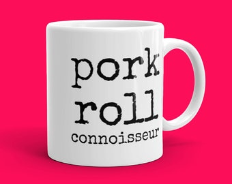 Pork roll NJ connoisseur mug | New Jersey | funny | gifts under 20 | gifts under 15 | taylor ham | PECSPK