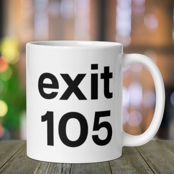 New Jersey personalized what exit number mug NJ | funny jersey gift | housewarming | apartment warming  | gifts under 20 | gifts under 15