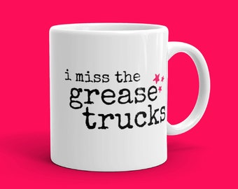 Rutgers grease trucks mug alumni | New Jersey  | hometown NJ | university college gift | new job | gifts under 20 | gifts under 15