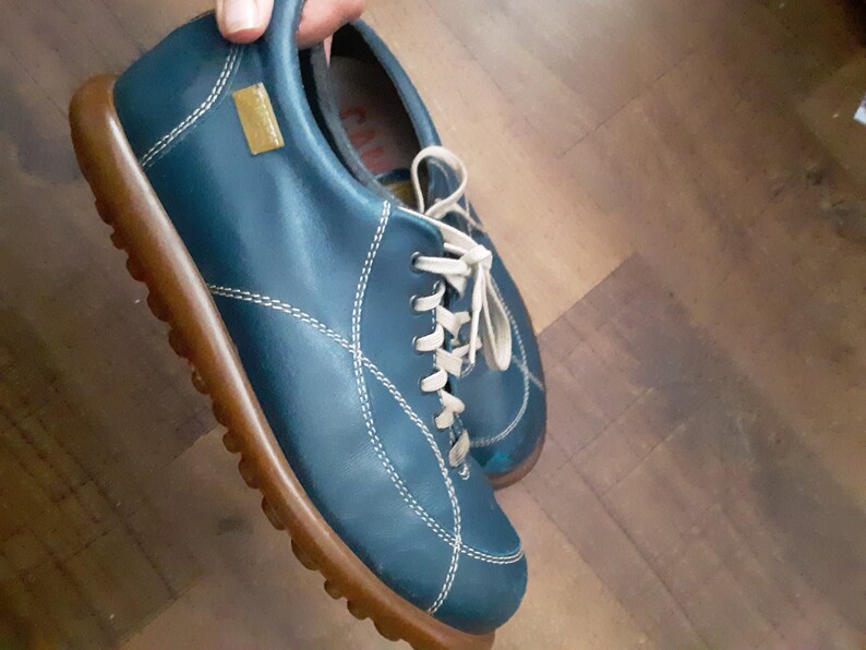 Vintage Camper Bowling Style Leather Womens Shoes Sneakers Vintage Camper Bowling Style Leather Womens Shoes Sneakers