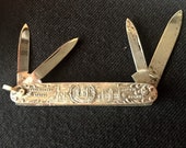 On Sale Antique Vintage Hawaii quot ALOHA HONOLULU quot Souvenir PENKNIFE Richartz Cutlery Co. Germany