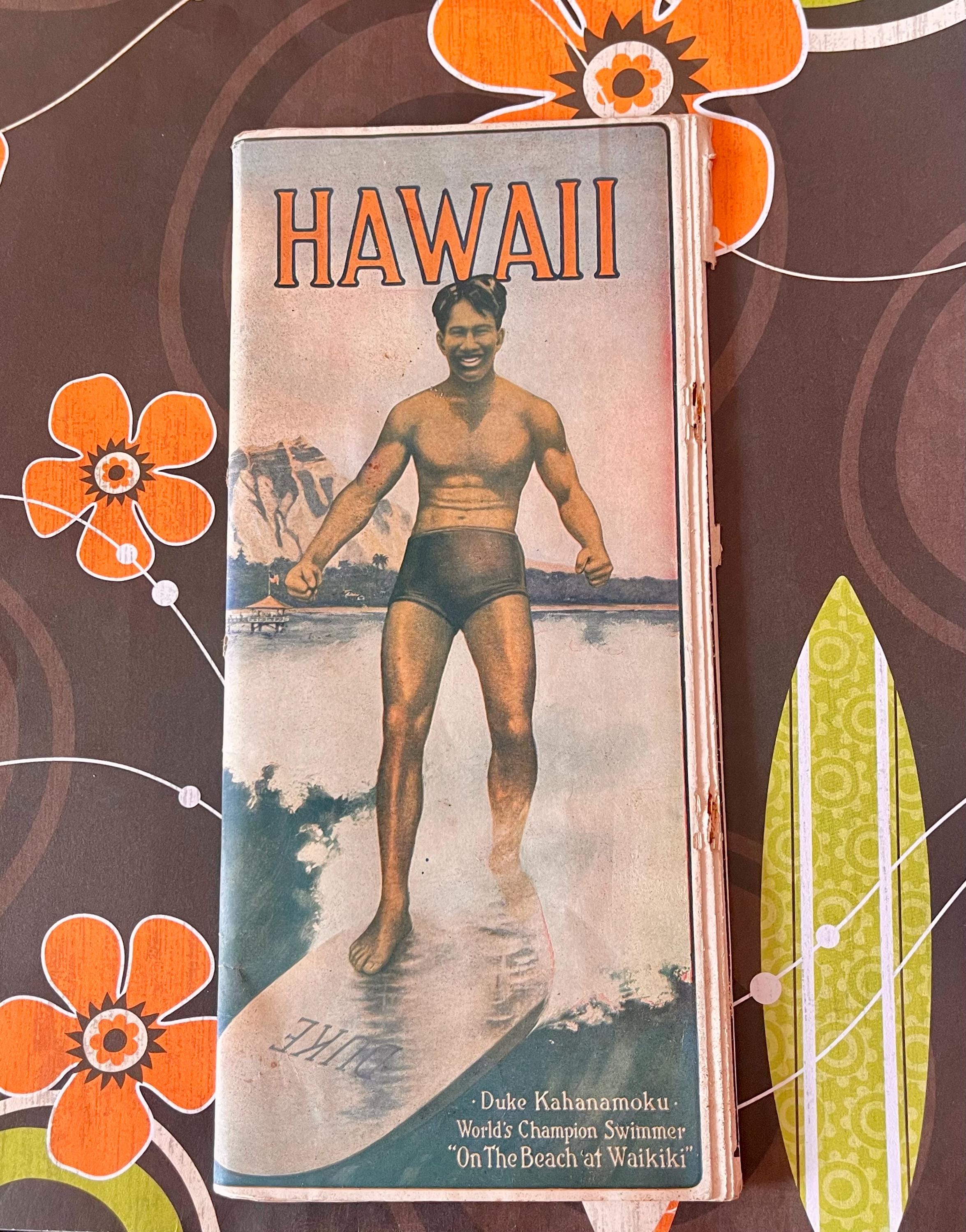 コアウッドフレームHawaii製vintage DUKE KAHANAMOKU Duke Kahanamoku - Etsy コアウッドフレームHawaii製vintage DUKE