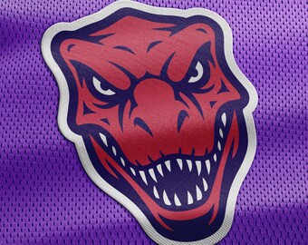 Logotipo do mascote Raptor | Arquivos SVG e PNG personalizáveis | Equipes, escolas, clubes, eSports | Série de mascotes HMX