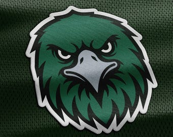 Logotipo de mascote águia | Arquivos SVG e PNG personalizáveis | Equipes, escolas, clubes, eSports | Série de mascotes HMX