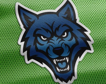 Wolf Mascot Logo | Customizable SVG & PNG Files | Teams, Schools, Clubs, Esports | HMX Mascot Series