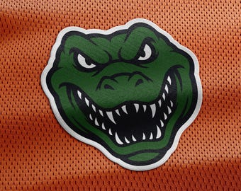 Logotipo do mascote Jacaré | Arquivos SVG e PNG personalizáveis | Equipes, escolas, clubes, eSports | Série de mascotes HMX