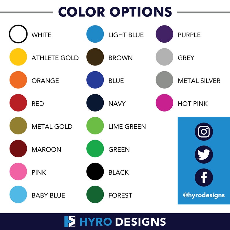 Fundraiser Sports & School Vinyl Decals Personalized Decals Etsy