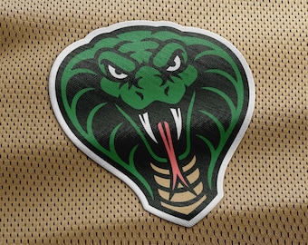 Cobra Maskottchen Logo | Anpassbare SVG- und PNG-Dateien | Mannschaften, Schulen, Vereine, Esports | HMX Maskottchen Serie